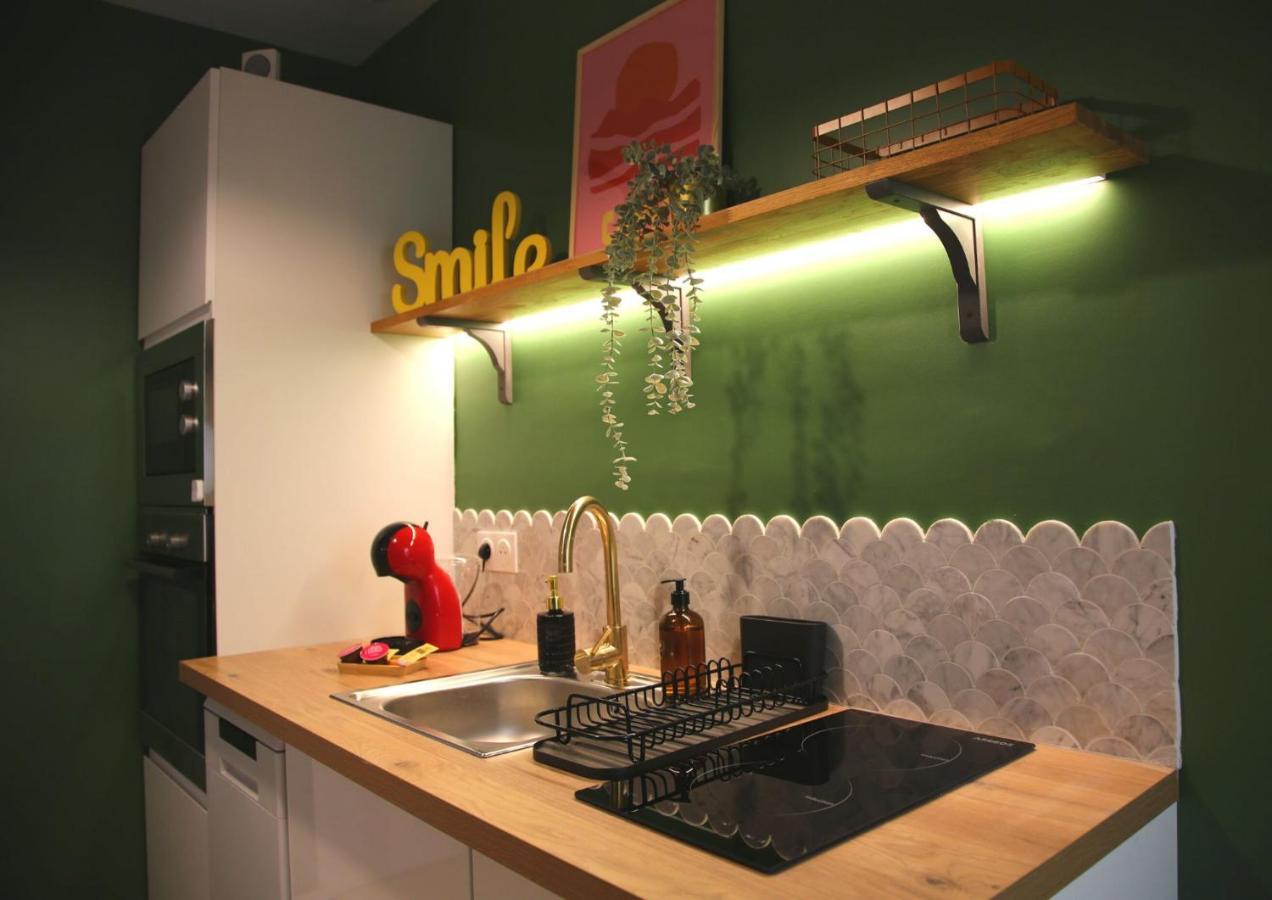 L'Eden Chic - Balneo - Jardin - Parking Gratuit Apartment อาร์ราส ภายนอก รูปภาพ
