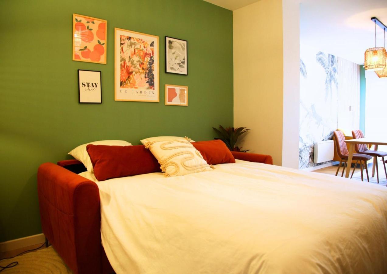 L'Eden Chic - Balneo - Jardin - Parking Gratuit Apartment อาร์ราส ภายนอก รูปภาพ