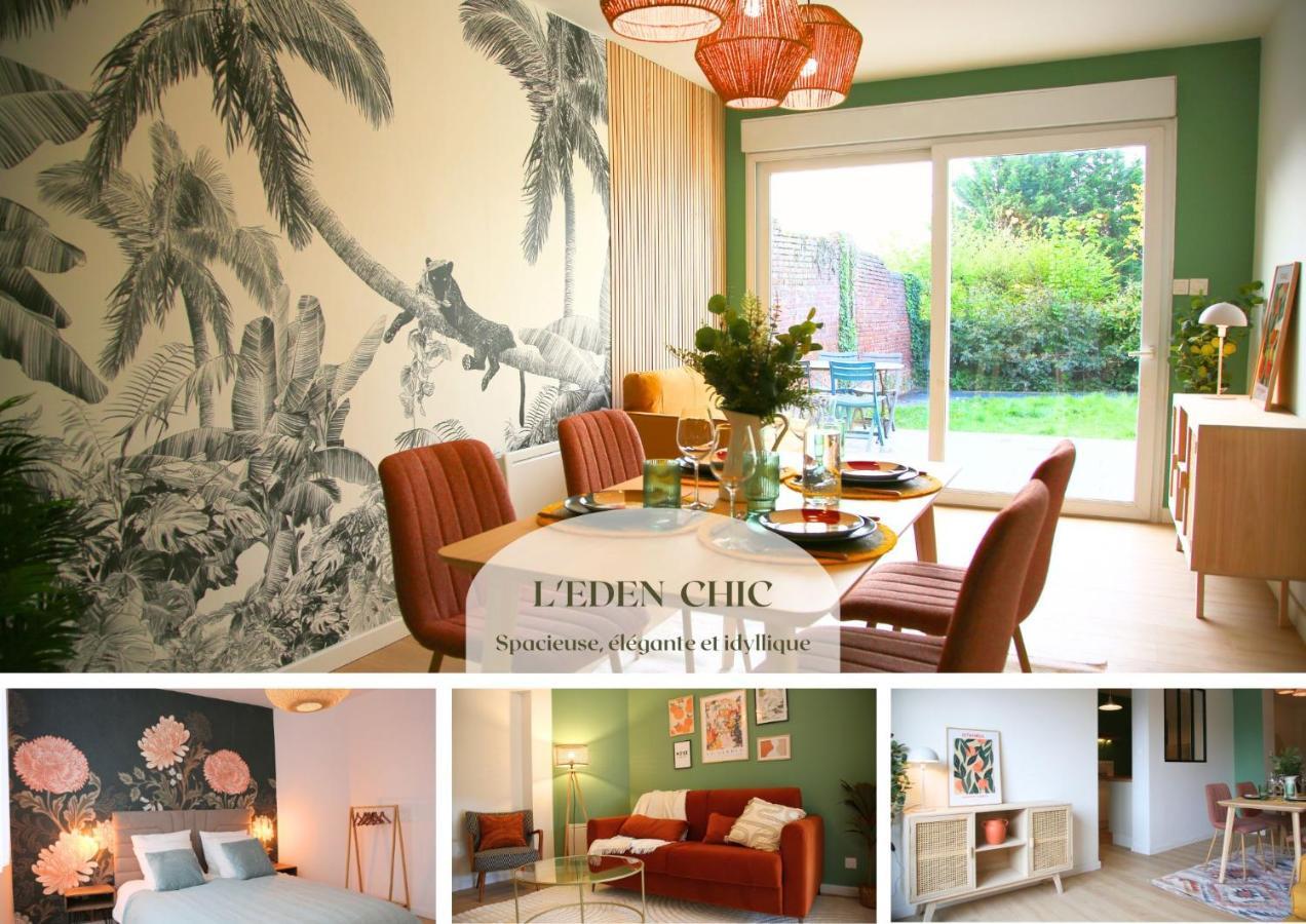 L'Eden Chic - Balneo - Jardin - Parking Gratuit Apartment อาร์ราส ภายนอก รูปภาพ